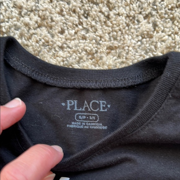 The Children's Place Pink and Black Sister Kids T-Shirts size small (5/6) - Picture 5 of 5